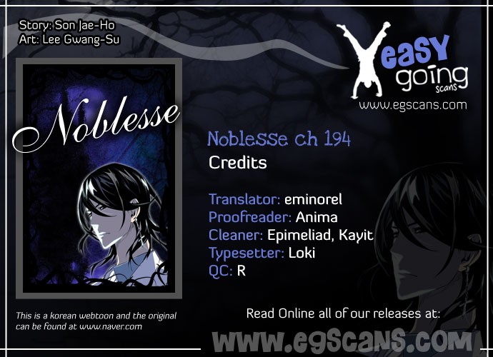 Read Noblesse En Manga Online