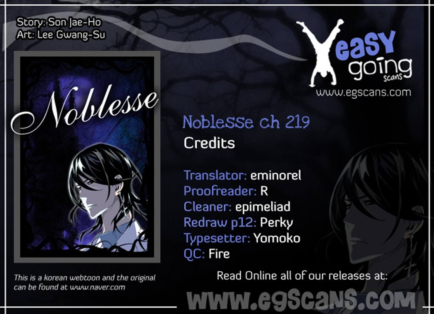 Read Noblesse En Manga Online