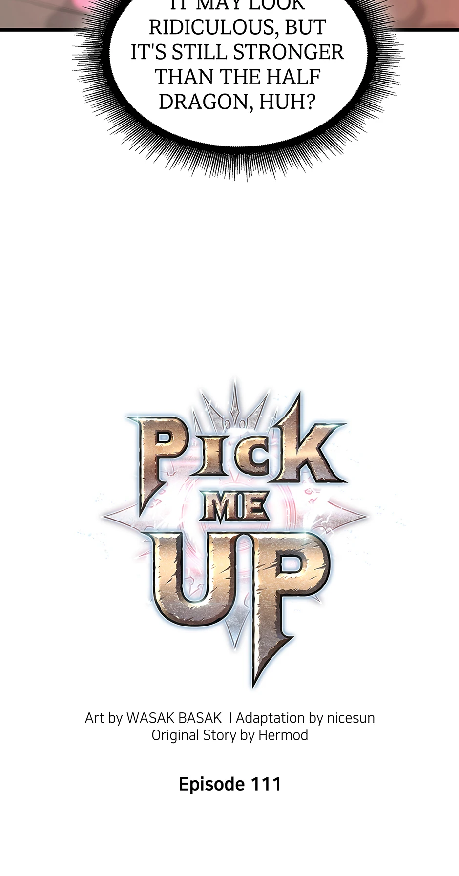 Read Pick Me Up En Manga Online
