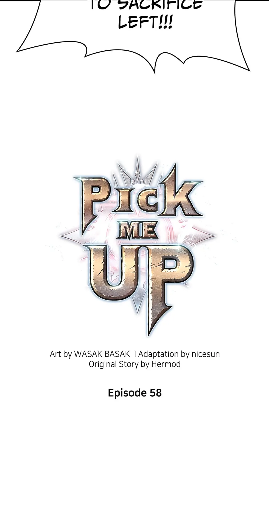 Read Pick Me Up En Manga Online