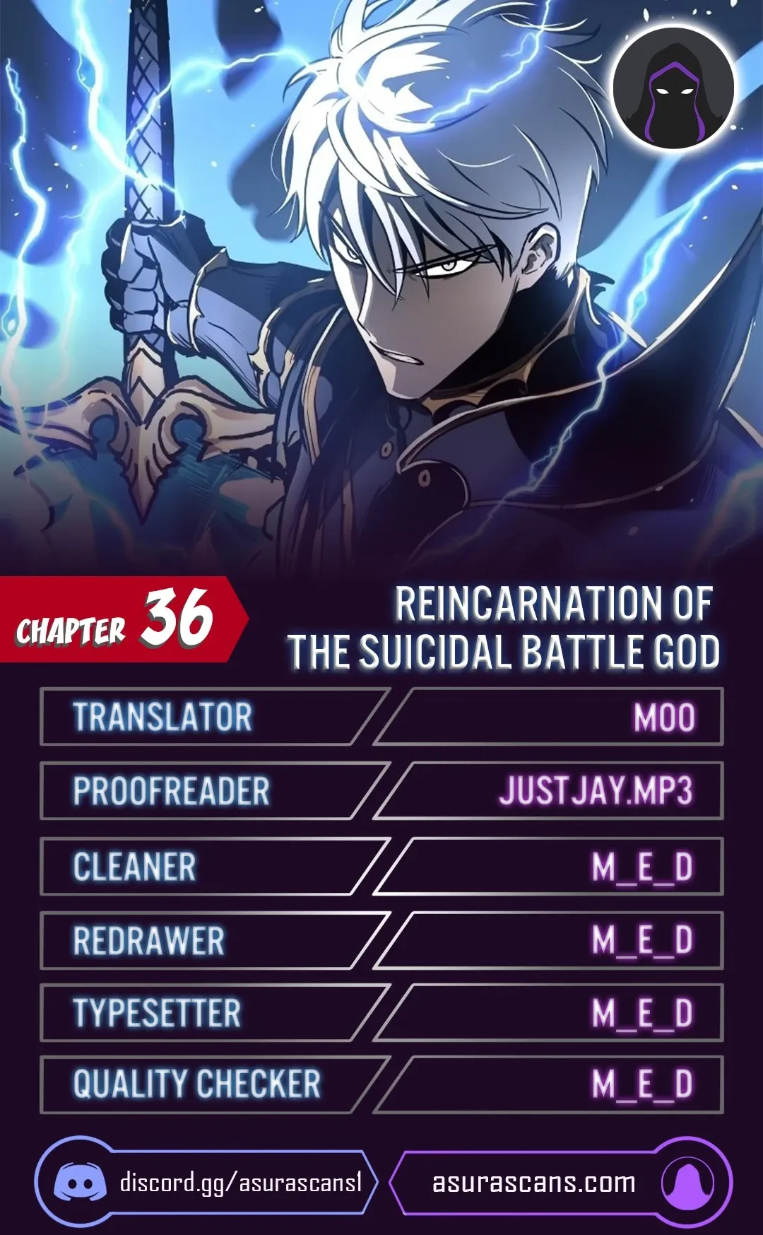 Read Reincarnation of the Suicidal Battle God En Manga Online