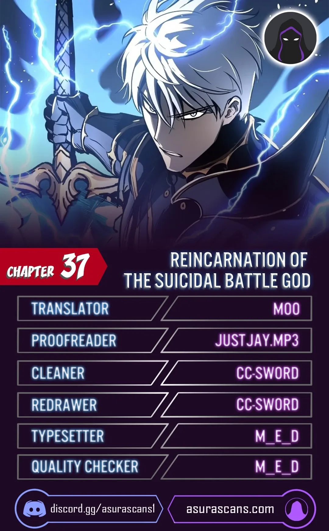 Read Reincarnation of the Suicidal Battle God En Manga Online
