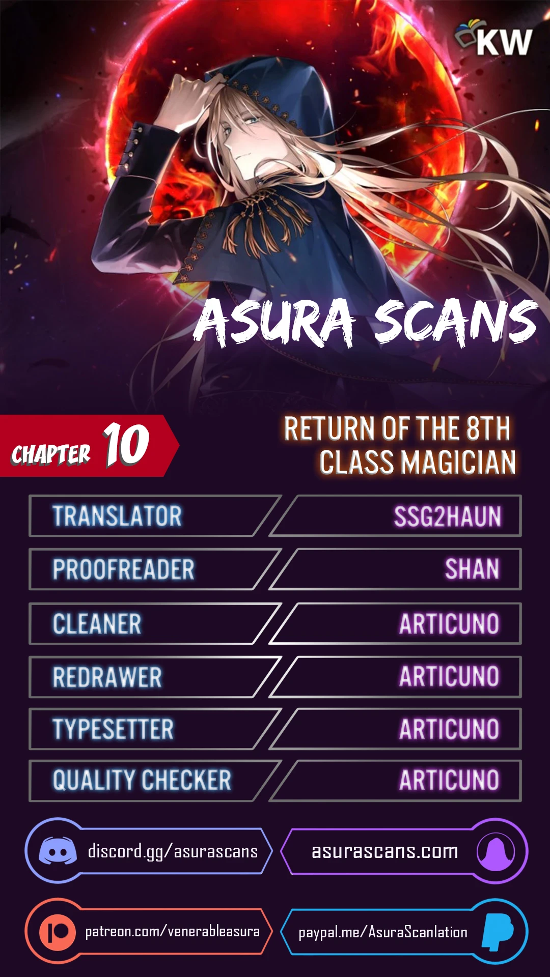 Read Return of the 8th Class Magician En Manga Online