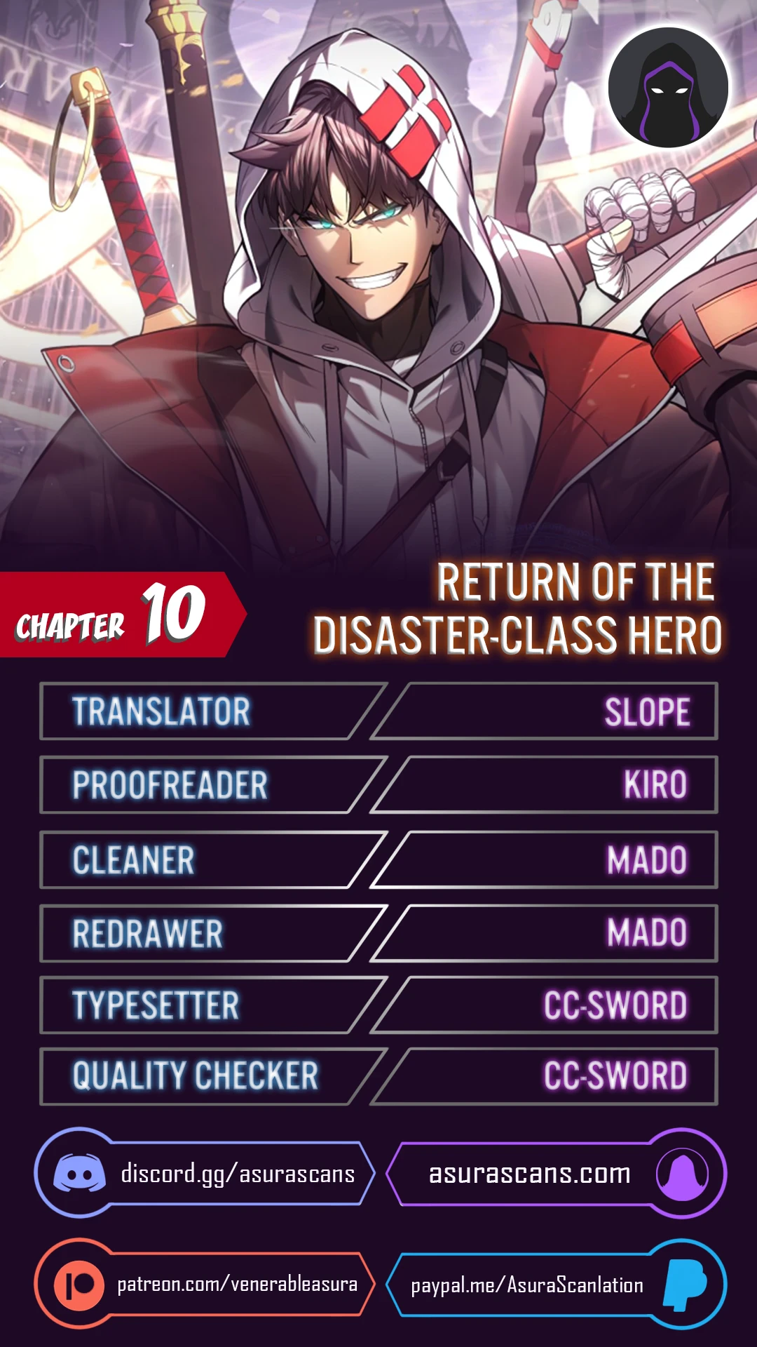 Read Return of the Disaster Class Hero En Manga Online