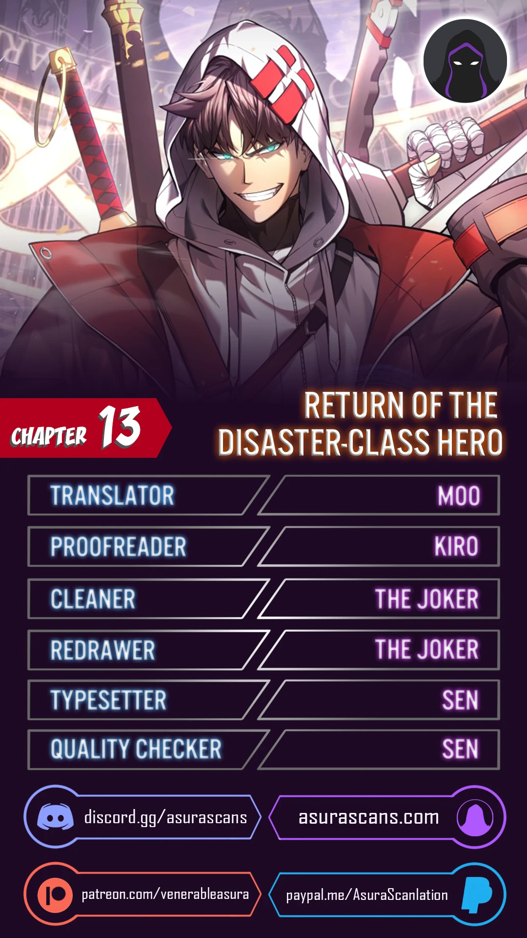 Read Return of the Disaster Class Hero En Manga Online