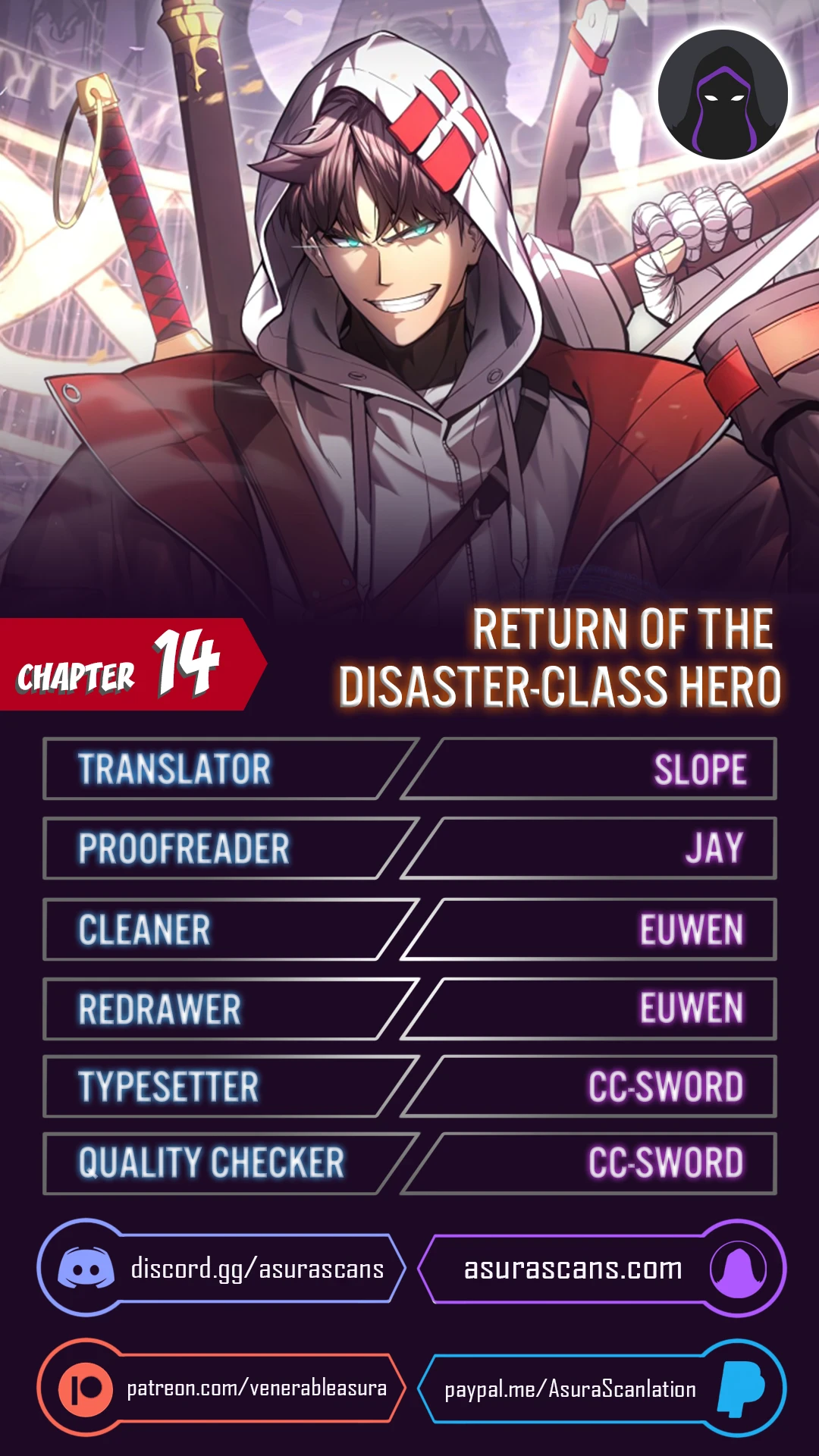 Read Return of the Disaster Class Hero En Manga Online