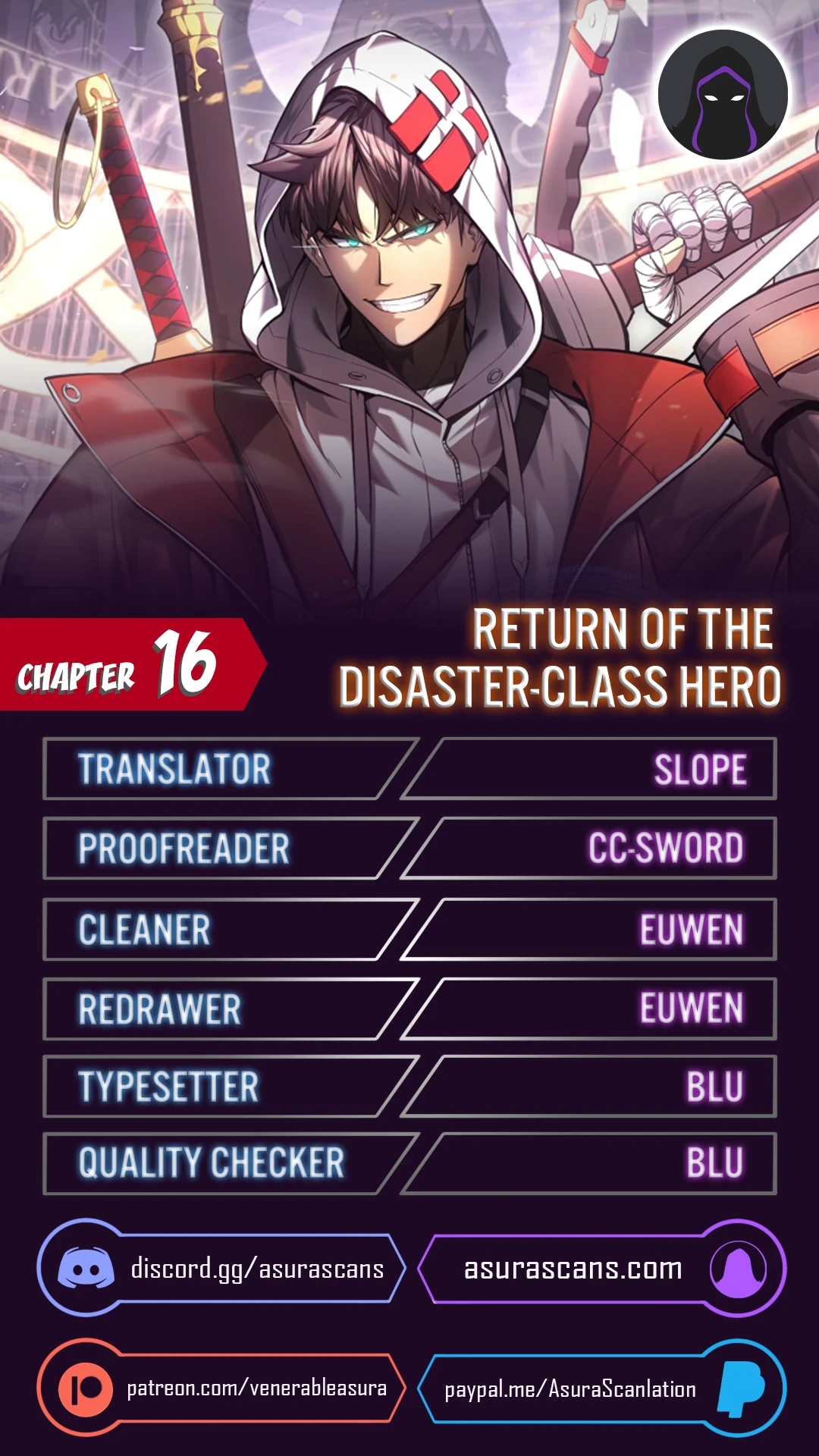 Read Return of the Disaster Class Hero En Manga Online