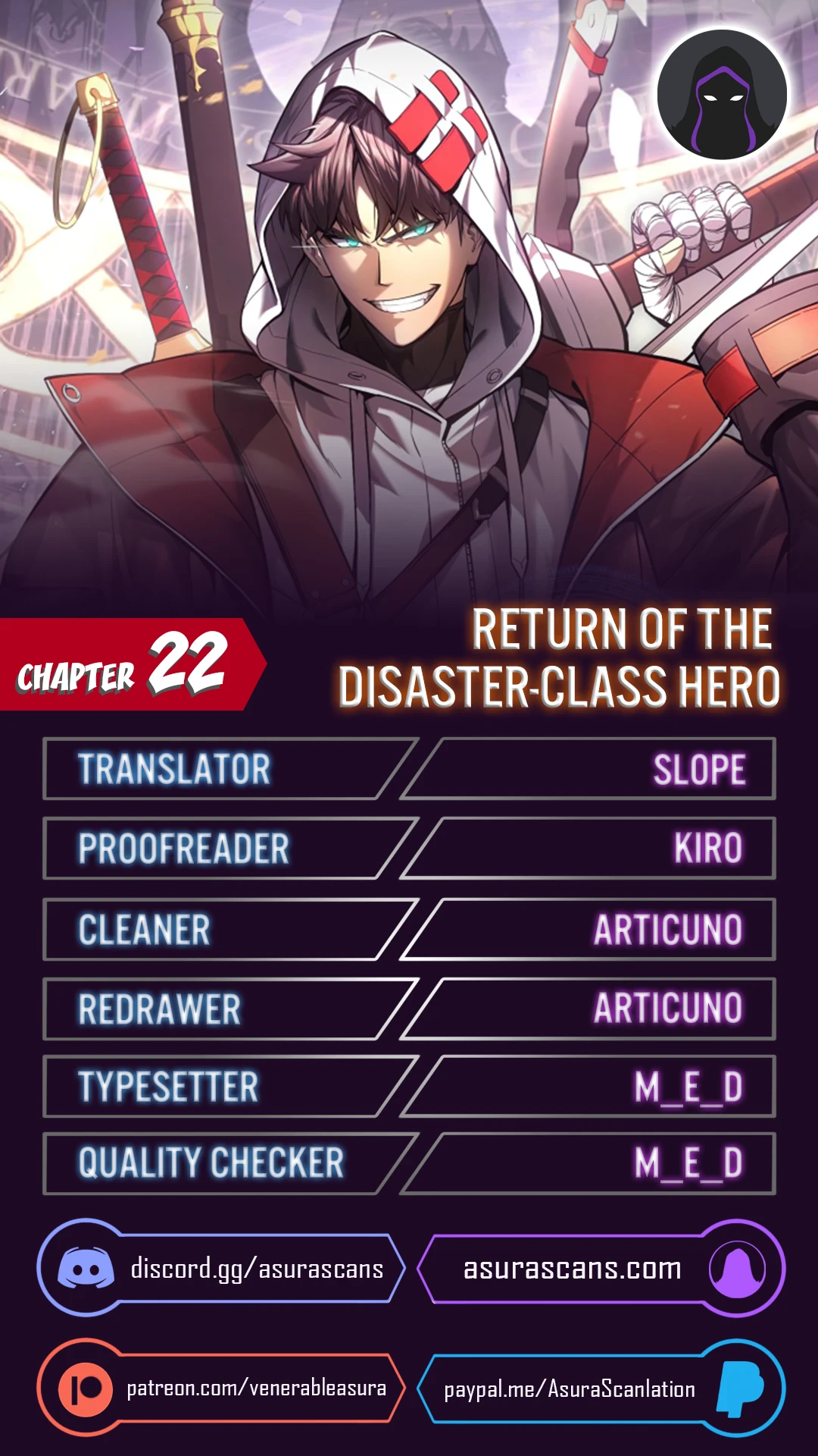 Read Return of the Disaster Class Hero En Manga Online