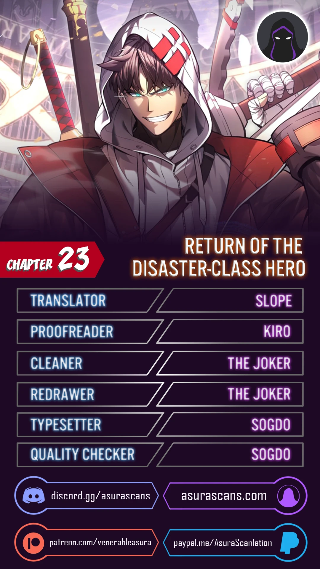 Read Return of the Disaster Class Hero En Manga Online
