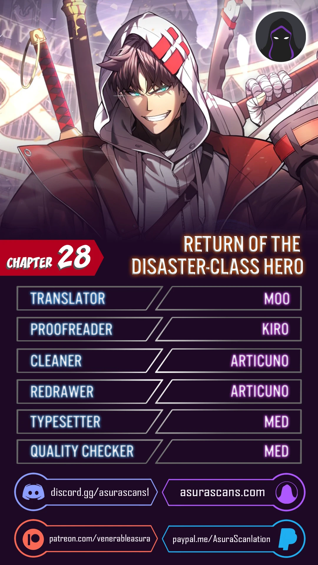 Read Return of the Disaster Class Hero En Manga Online