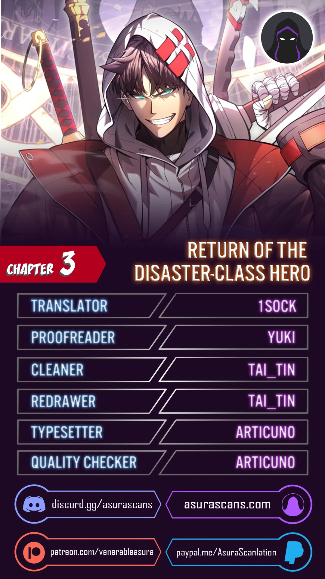 Read Return of the Disaster Class Hero En Manga Online
