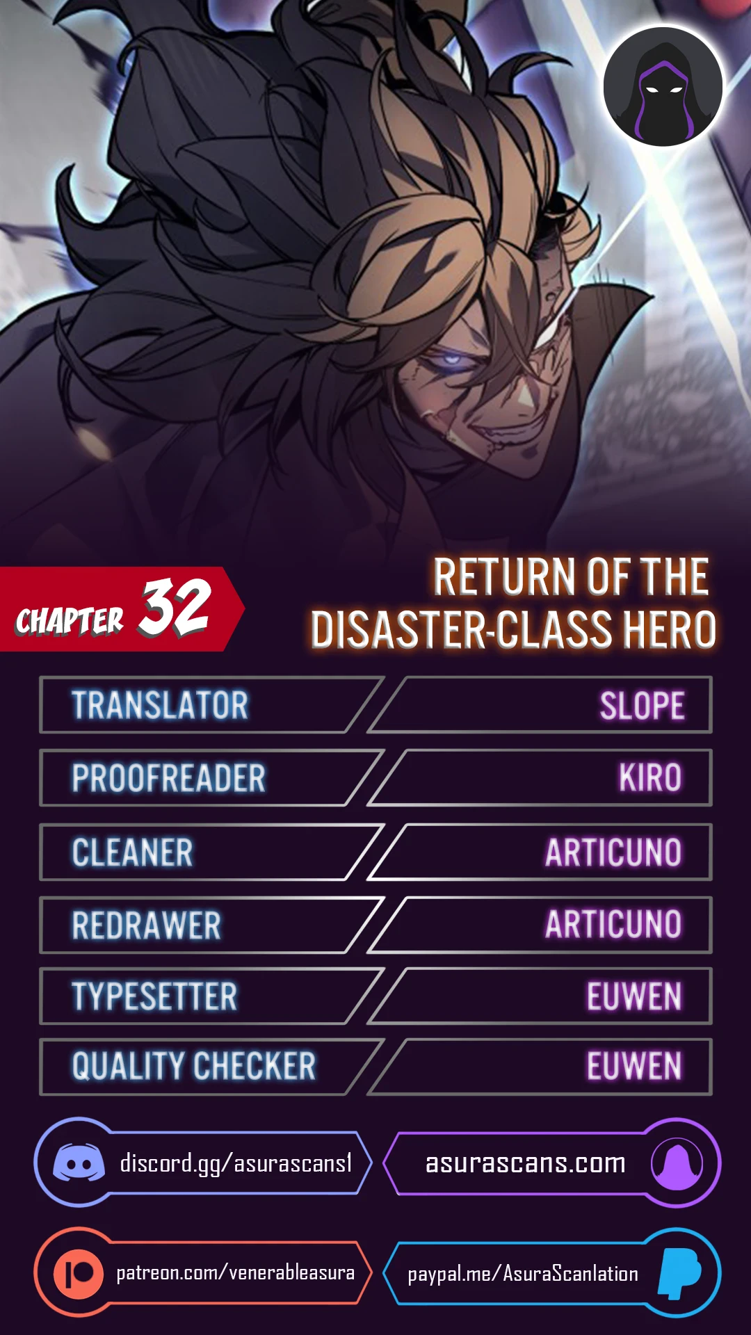 Read Return of the Disaster Class Hero En Manga Online