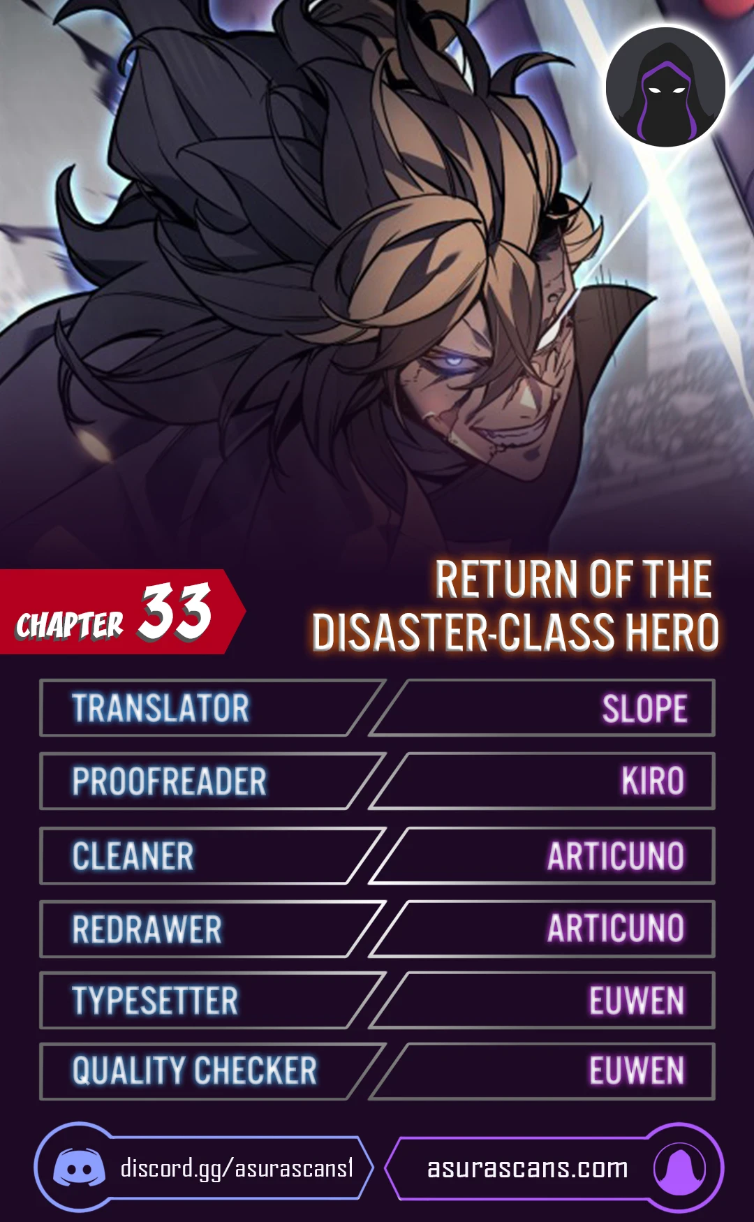 Read Return of the Disaster Class Hero En Manga Online