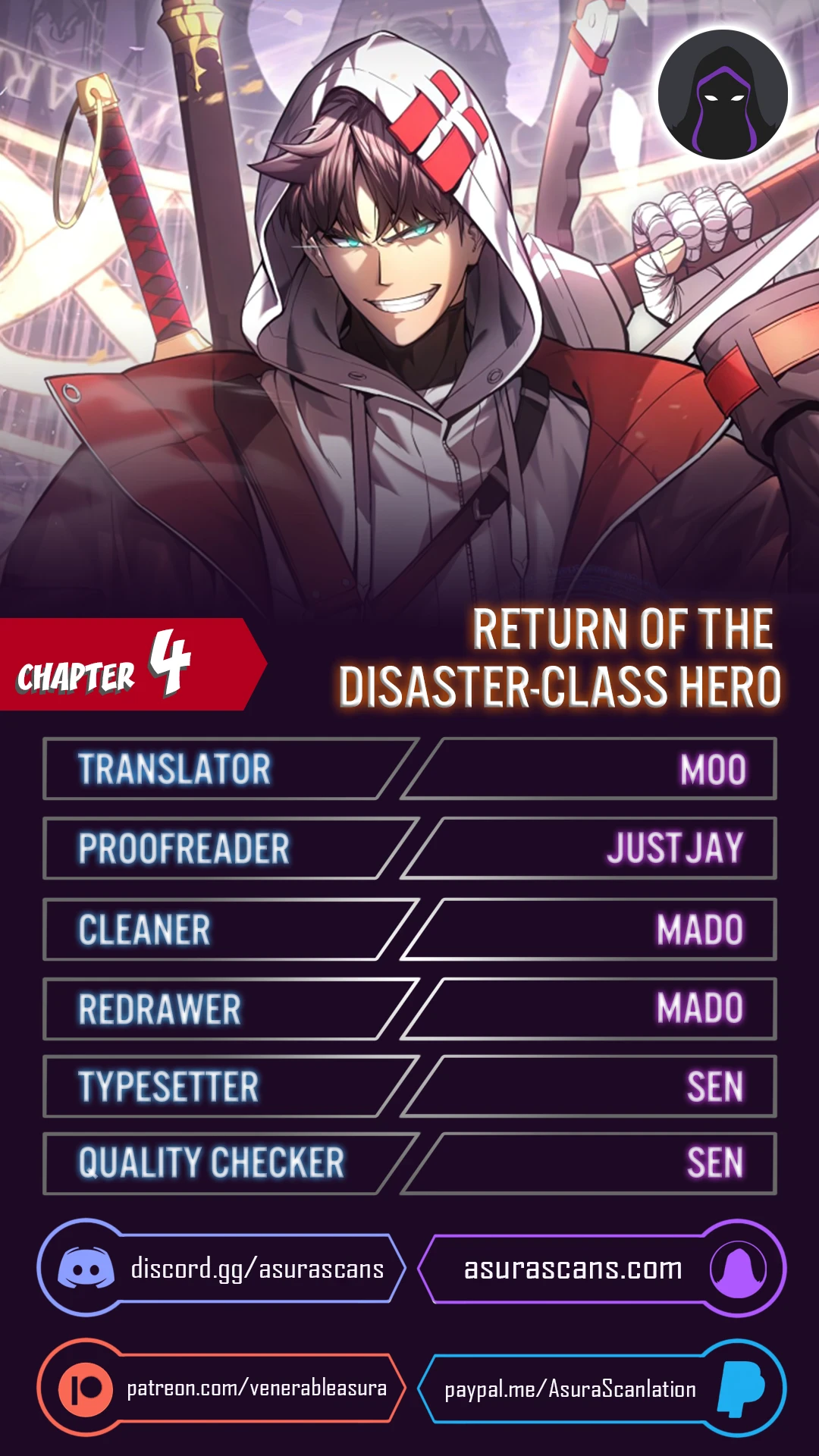 Read Return of the Disaster Class Hero En Manga Online