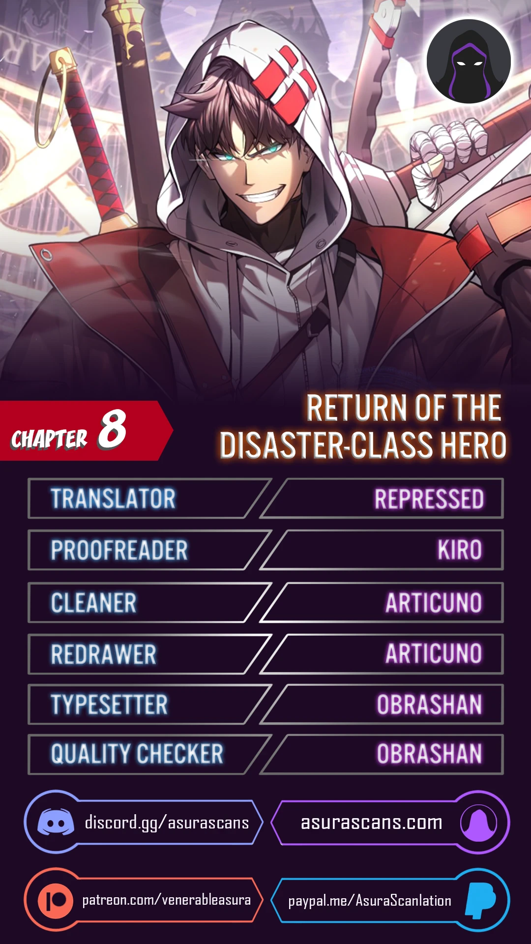 Read Return of the Disaster Class Hero En Manga Online
