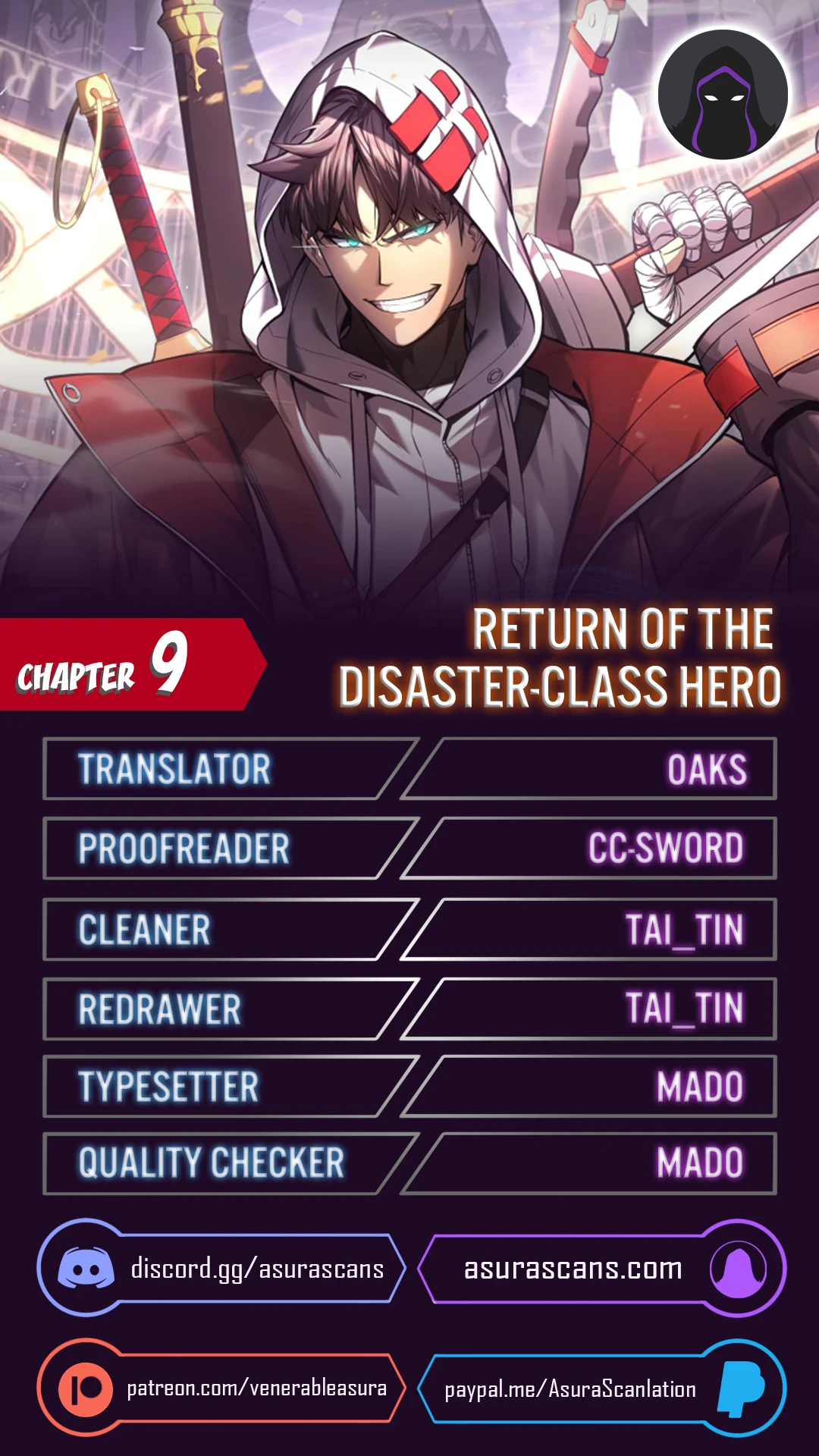 Read Return of the Disaster Class Hero En Manga Online
