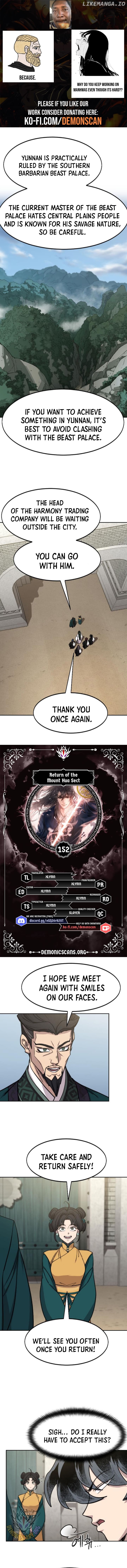 Read Return of the Mount Hua Sect En Manga Online