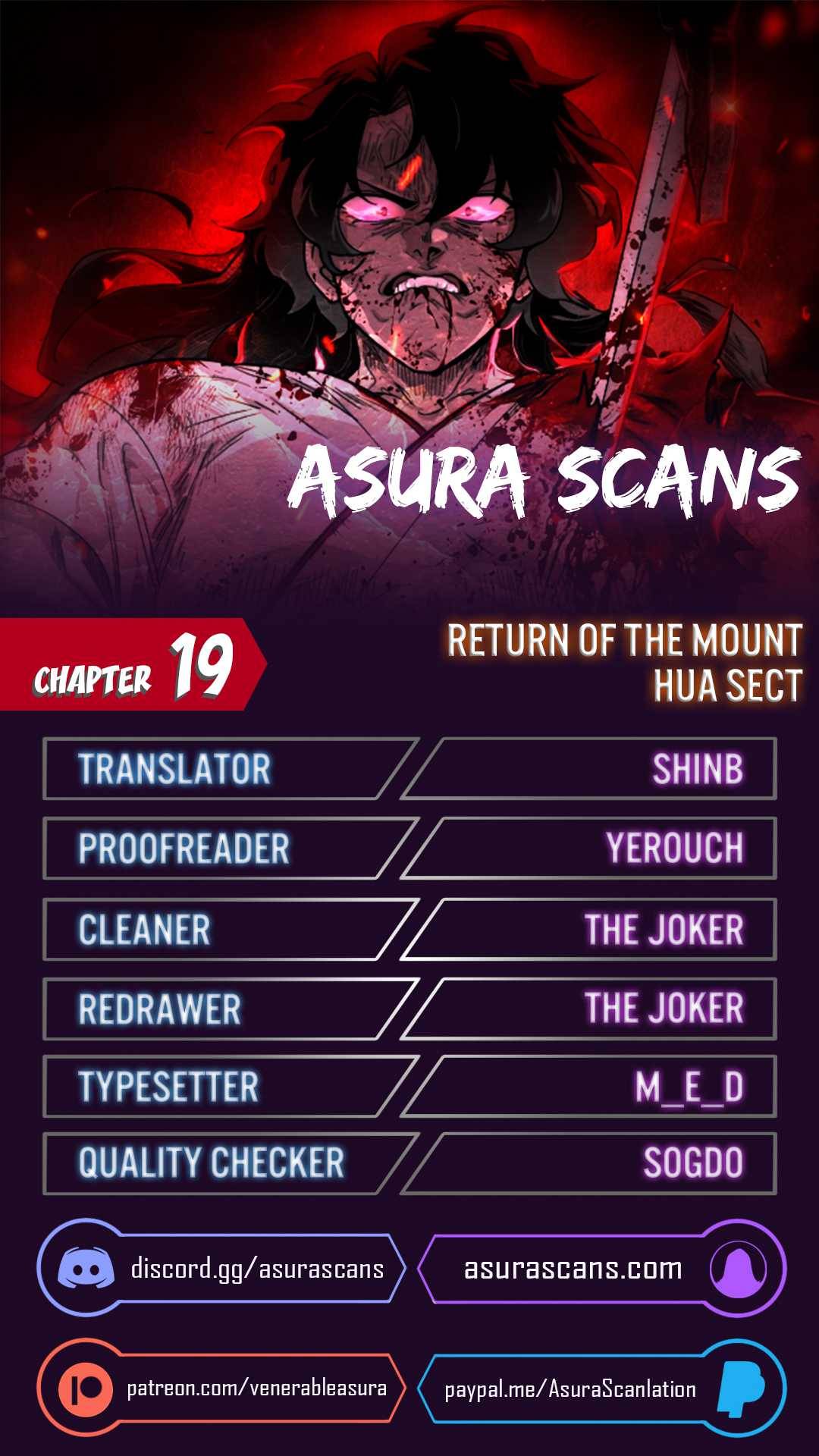 Read Return of the Mount Hua Sect En Manga Online