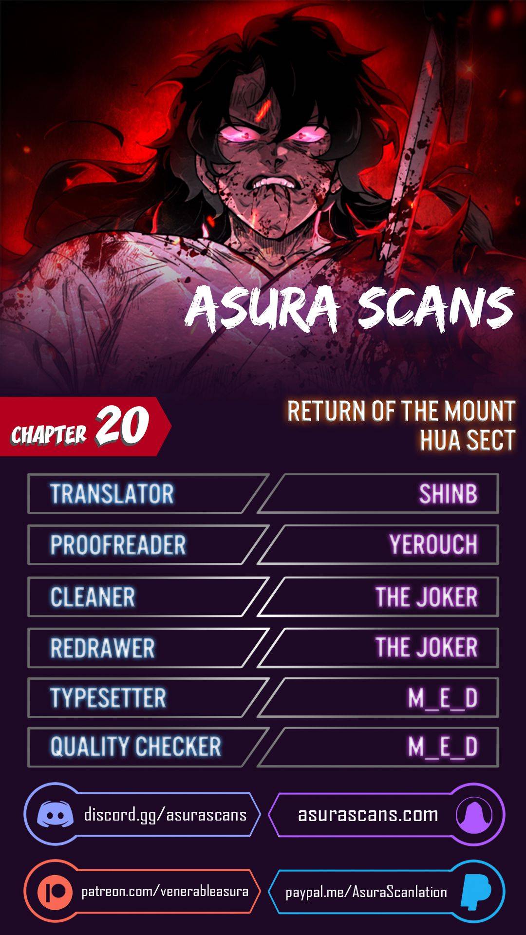 Read Return of the Mount Hua Sect En Manga Online