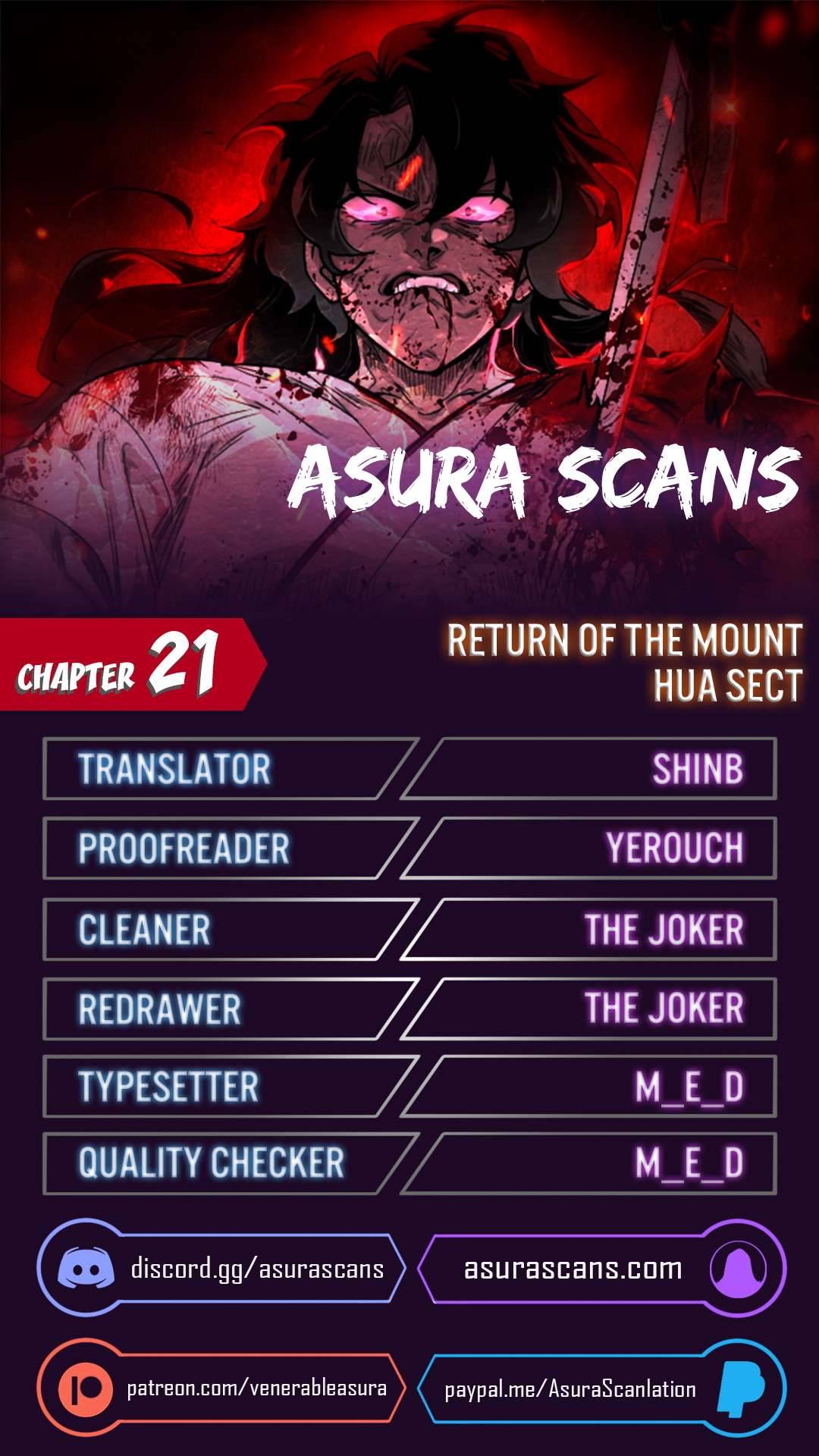 Read Return of the Mount Hua Sect En Manga Online