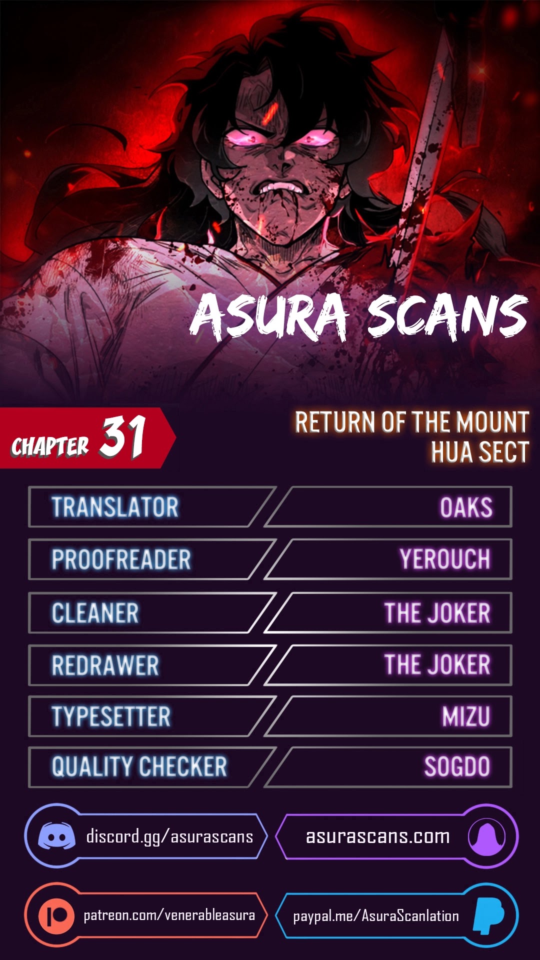 Read Return of the Mount Hua Sect En Manga Online