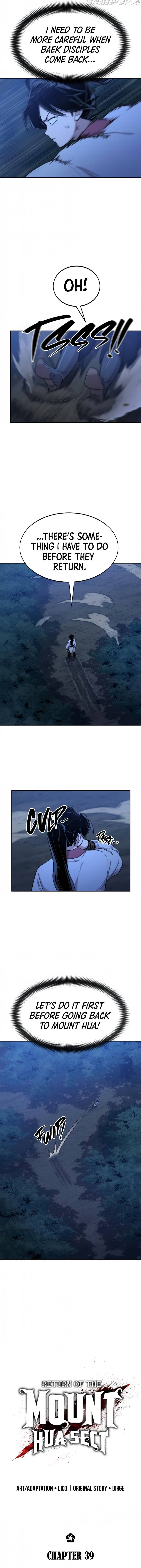 Read Return of the Mount Hua Sect En Manga Online