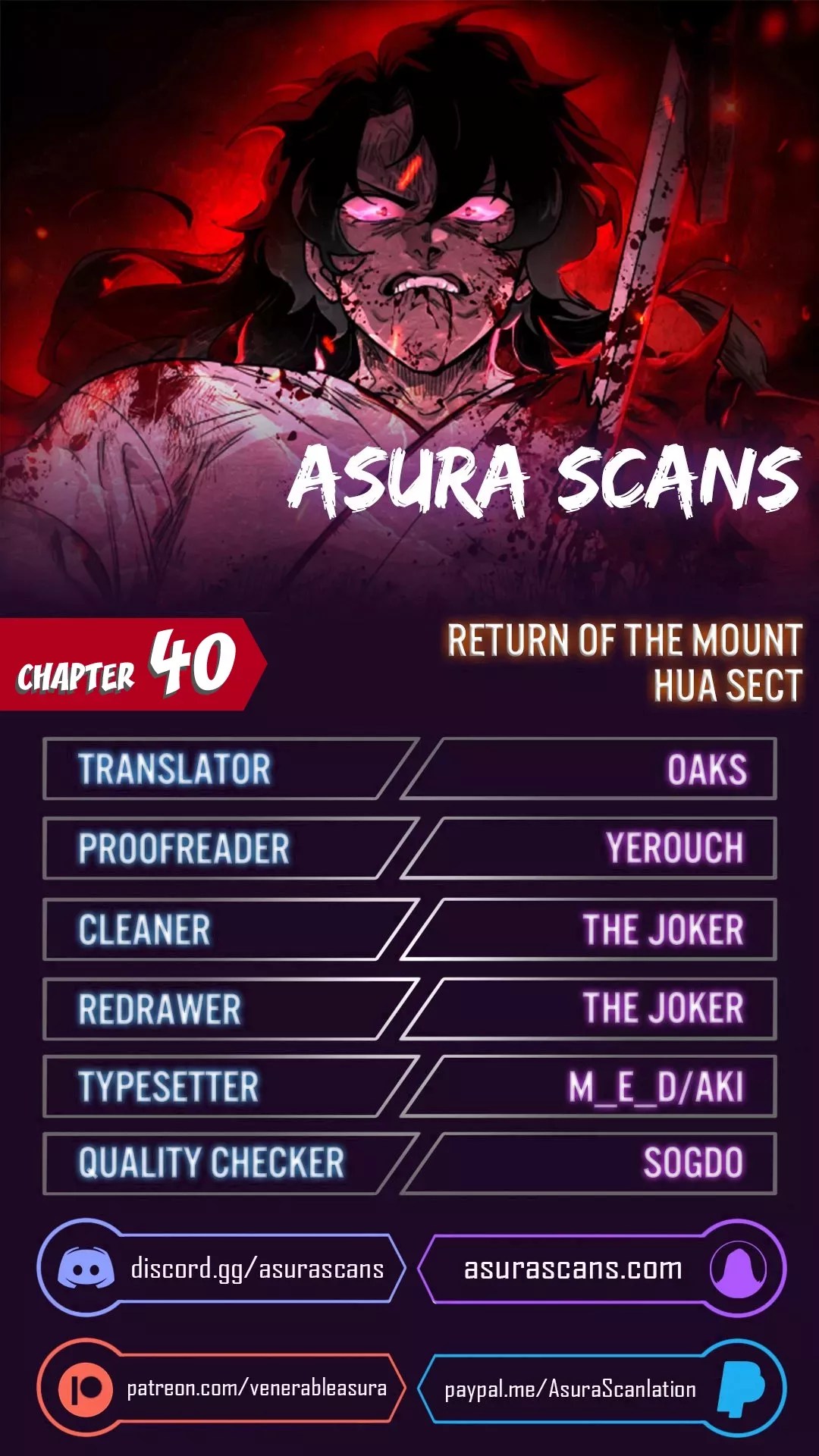 Read Return of the Mount Hua Sect En Manga Online