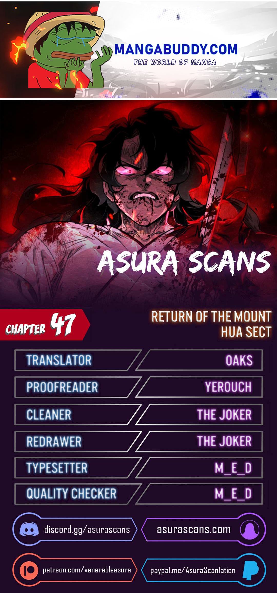 Read Return of the Mount Hua Sect En Manga Online