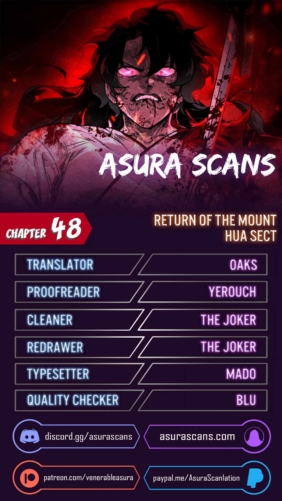 Read Return of the Mount Hua Sect En Manga Online