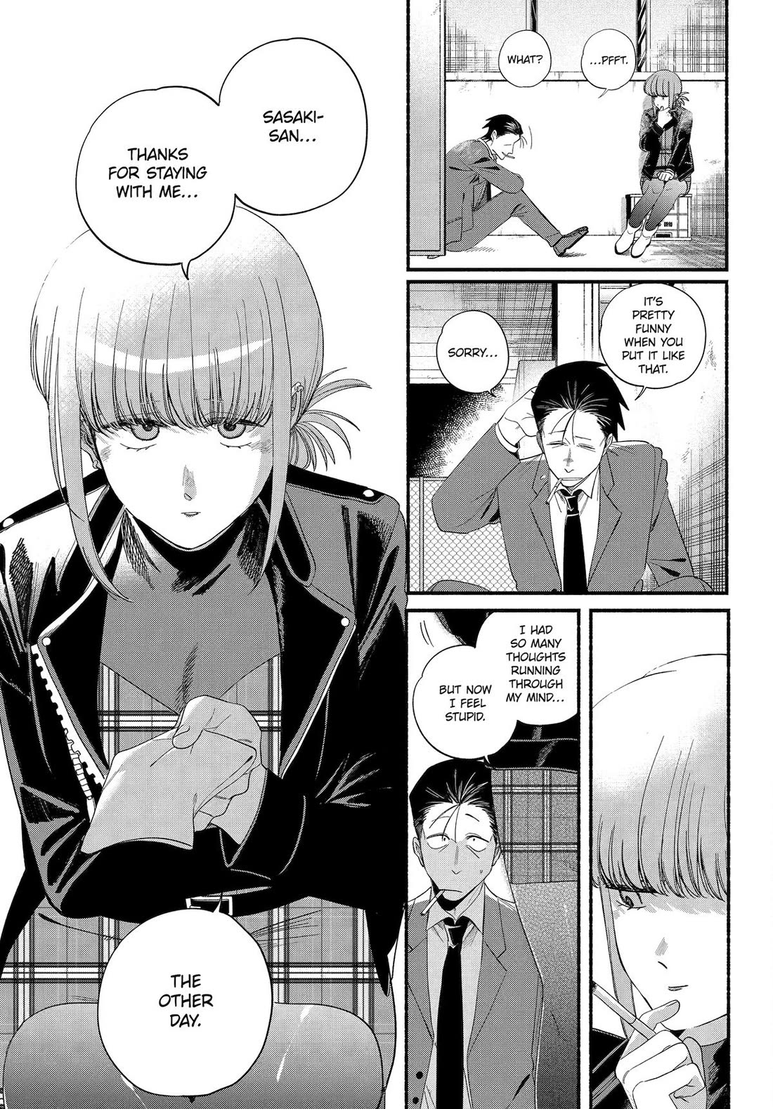 Read Smoking Behind the Supermarket with You En Manga Online