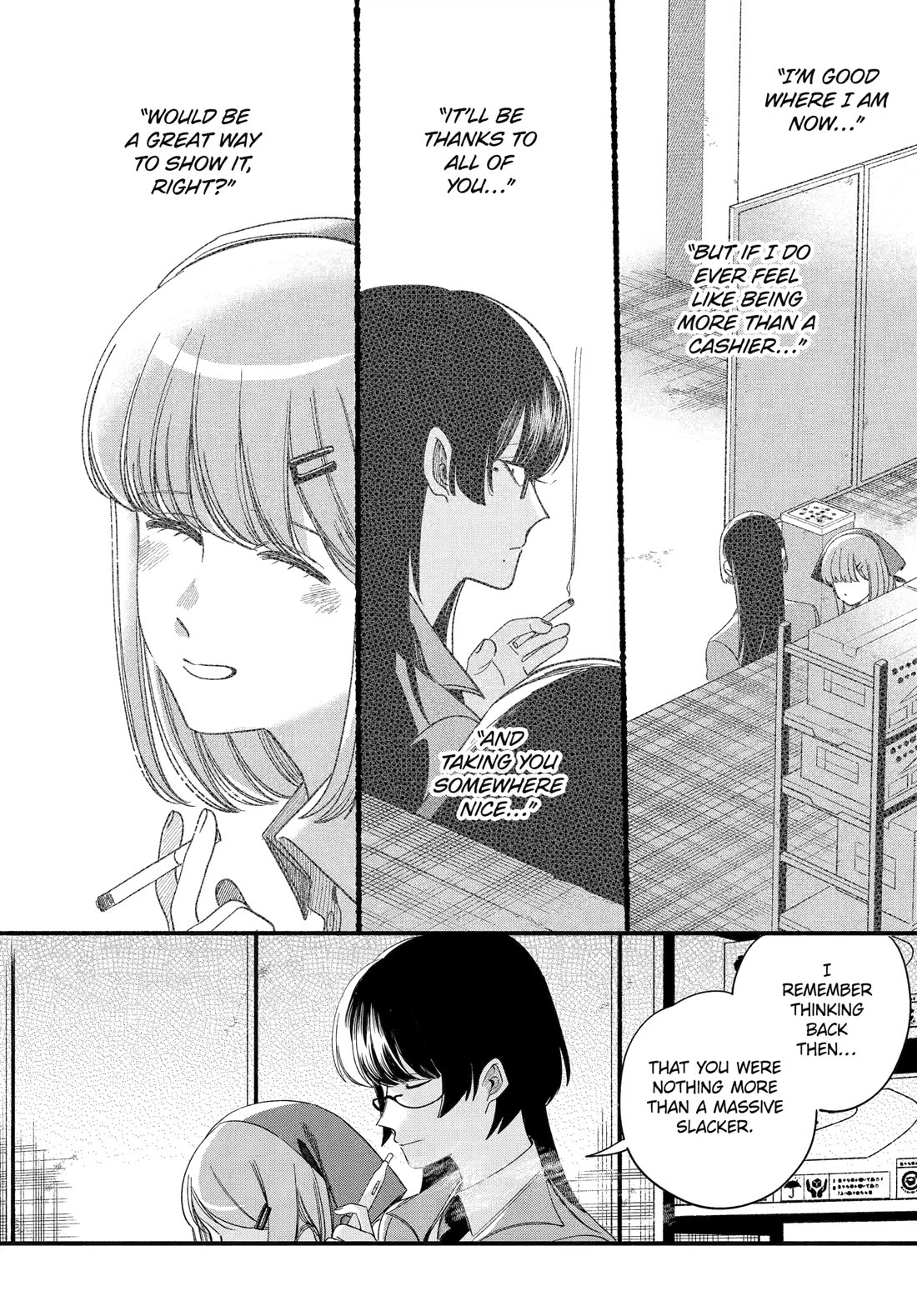 Read Smoking Behind the Supermarket with You En Manga Online