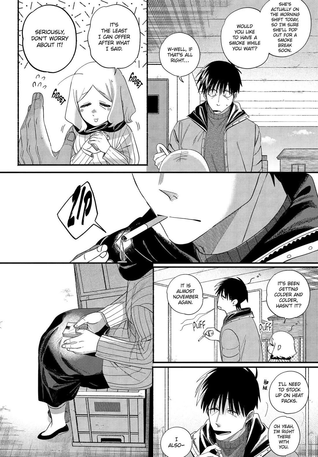 Read Smoking Behind the Supermarket with You En Manga Online