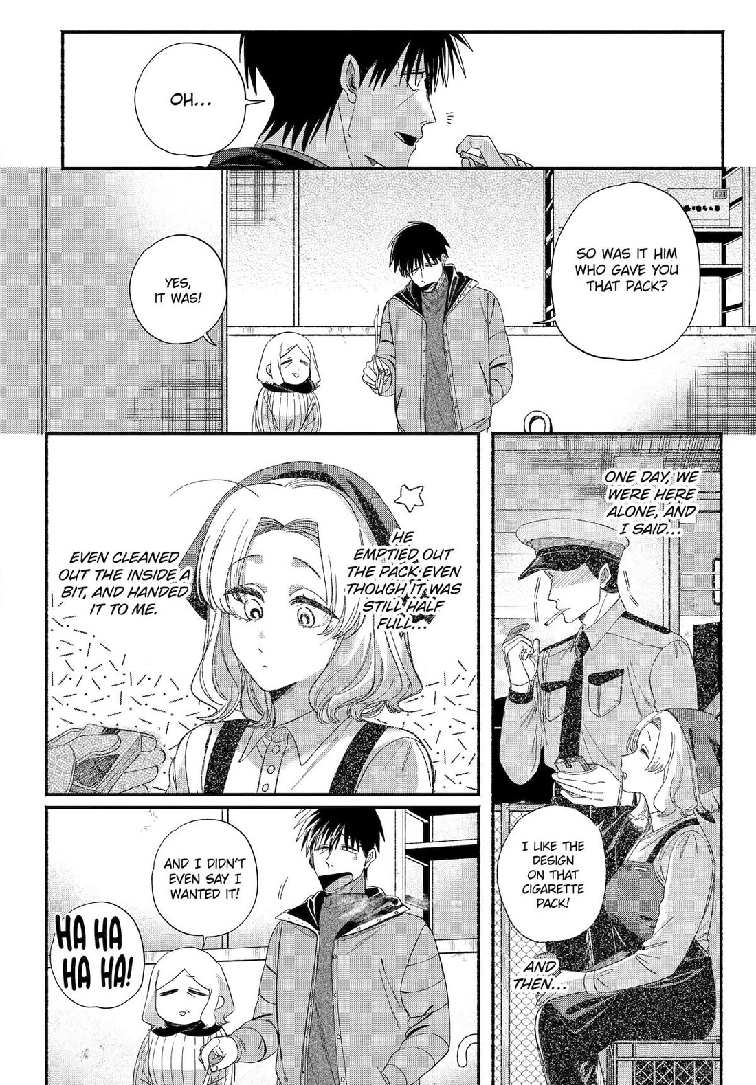 Read Smoking Behind the Supermarket with You En Manga Online