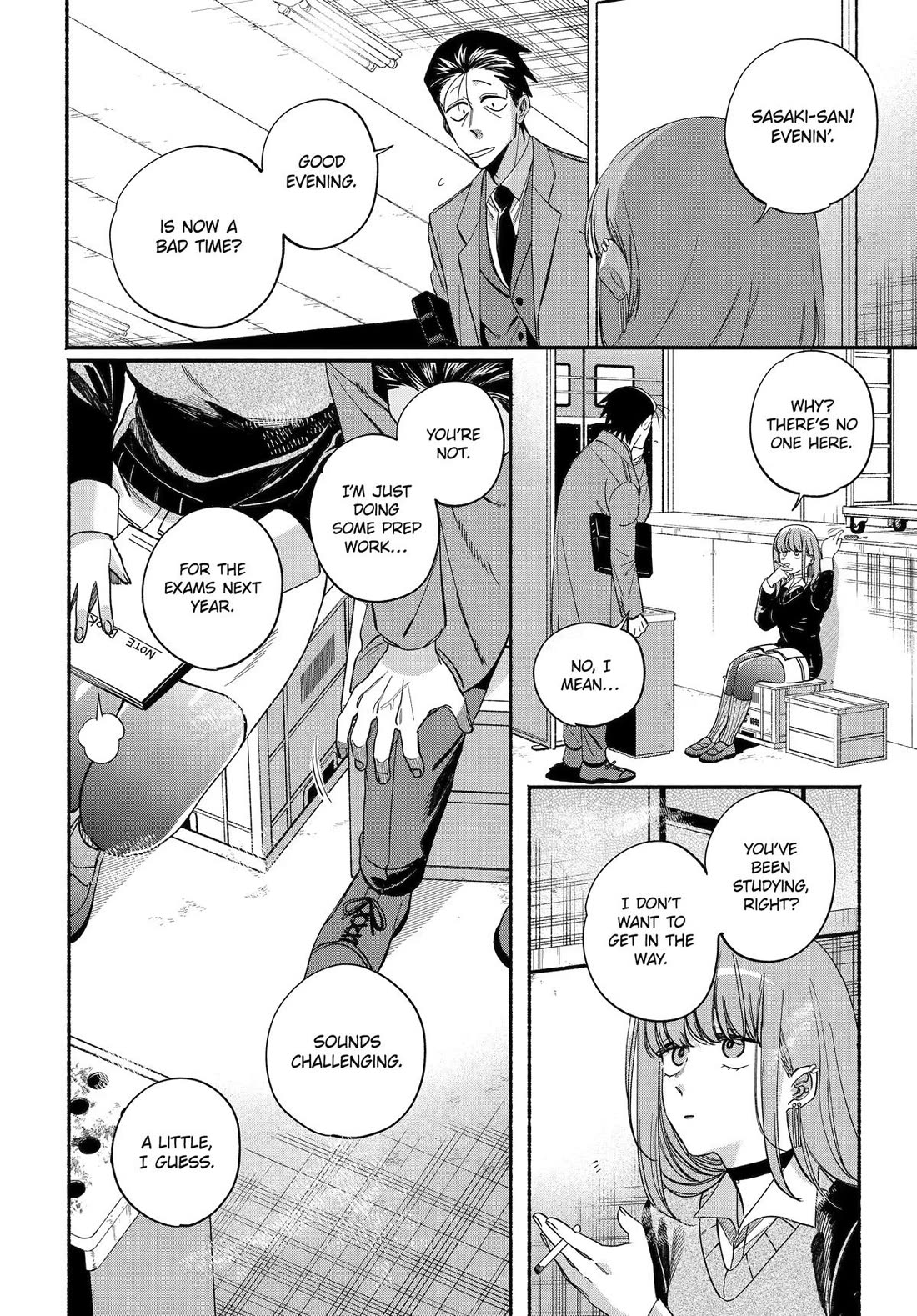 Read Smoking Behind the Supermarket with You En Manga Online