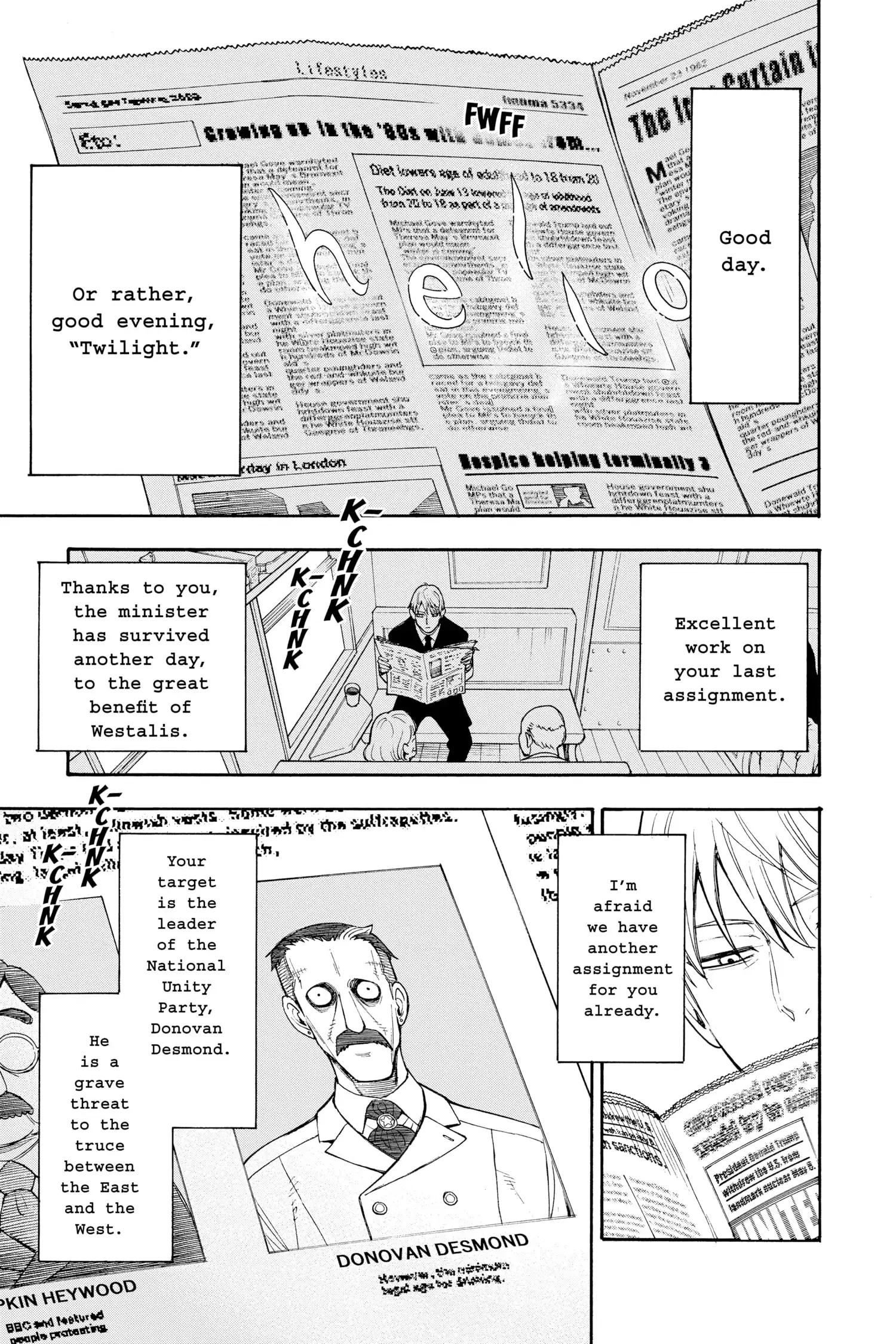Read Spy x Family En Manga Online