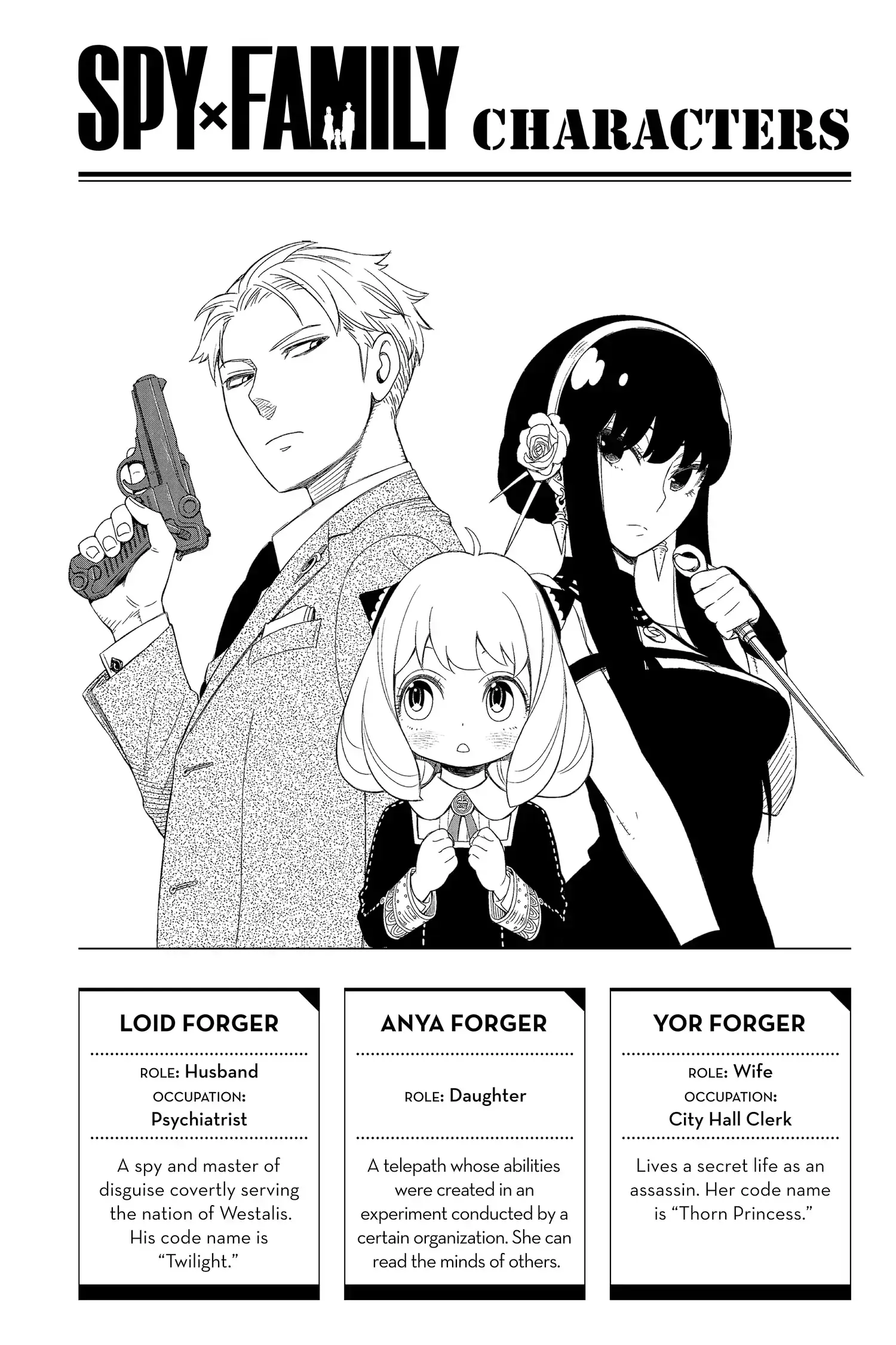 Read Spy x Family En Manga Online