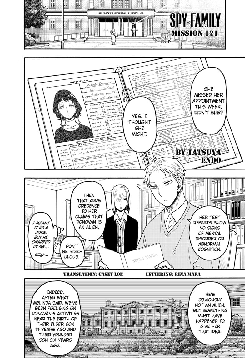 Read Spy x Family En Manga Online