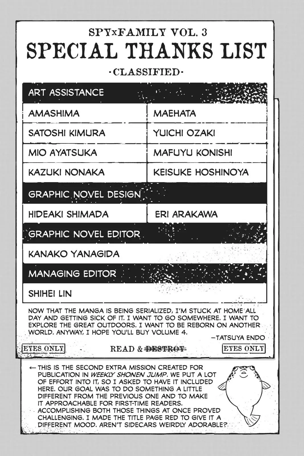 Read Spy x Family En Manga Online