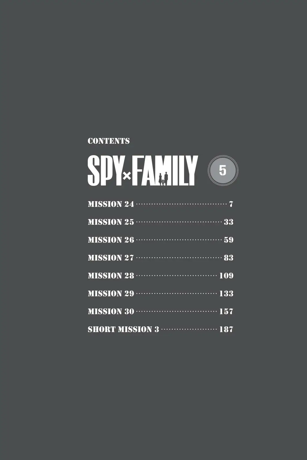 Read Spy x Family En Manga Online
