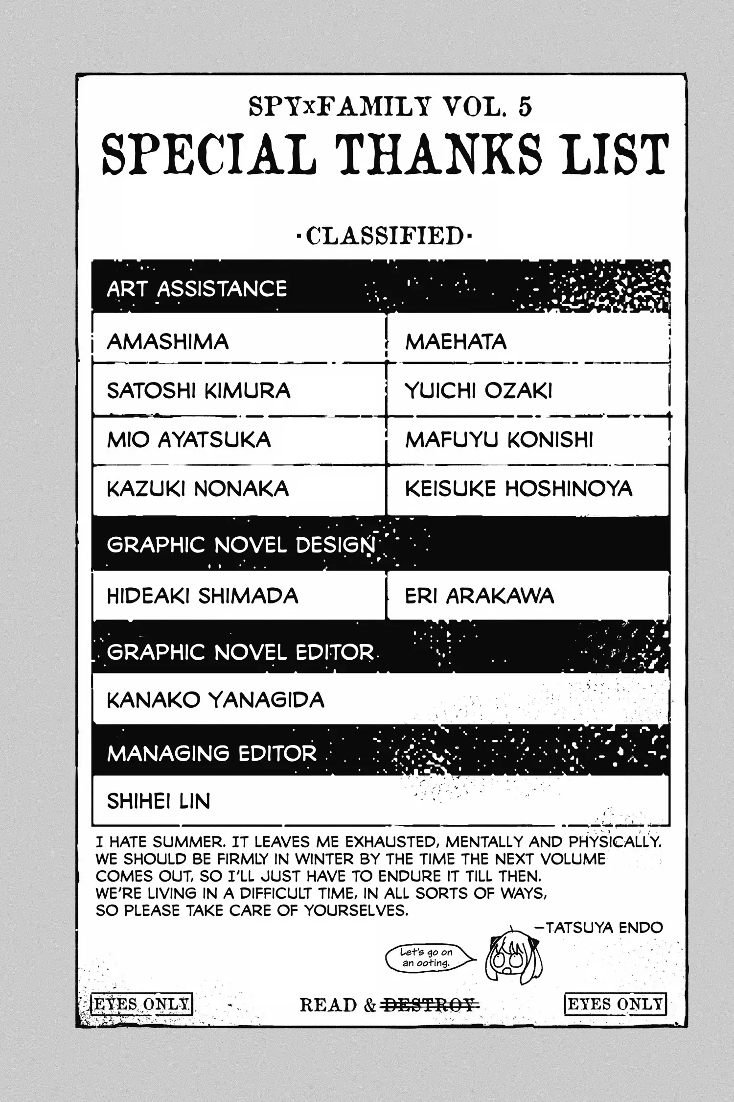 Read Spy x Family En Manga Online
