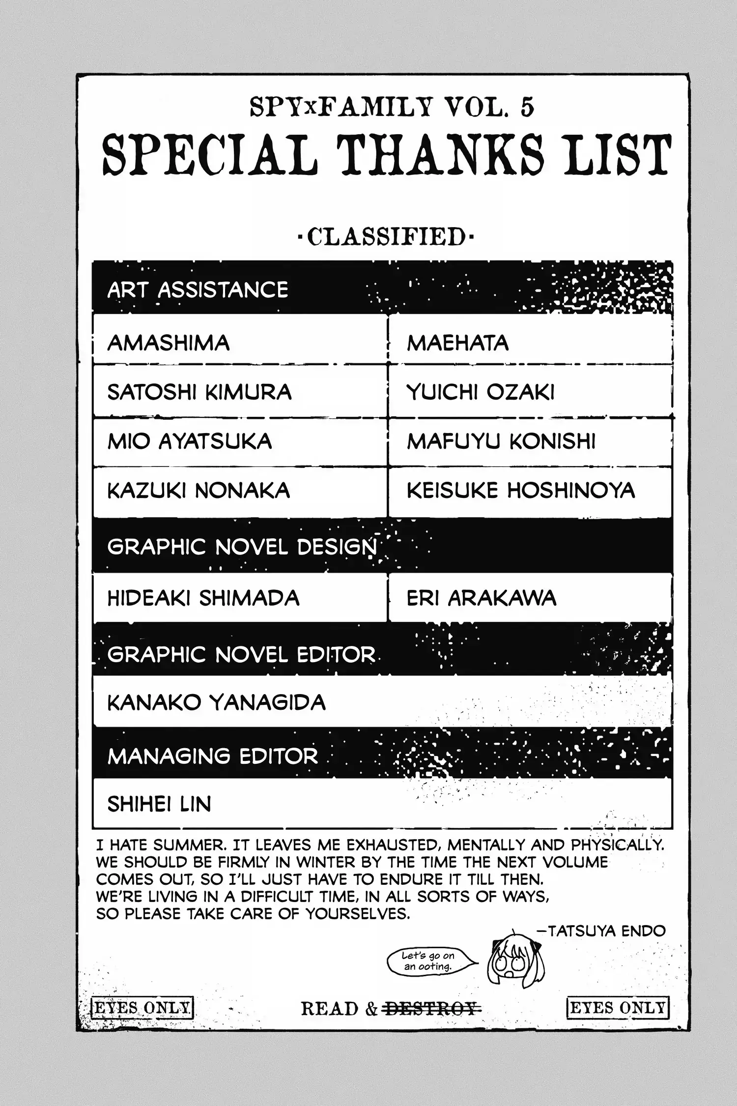 Read Spy x Family En Manga Online
