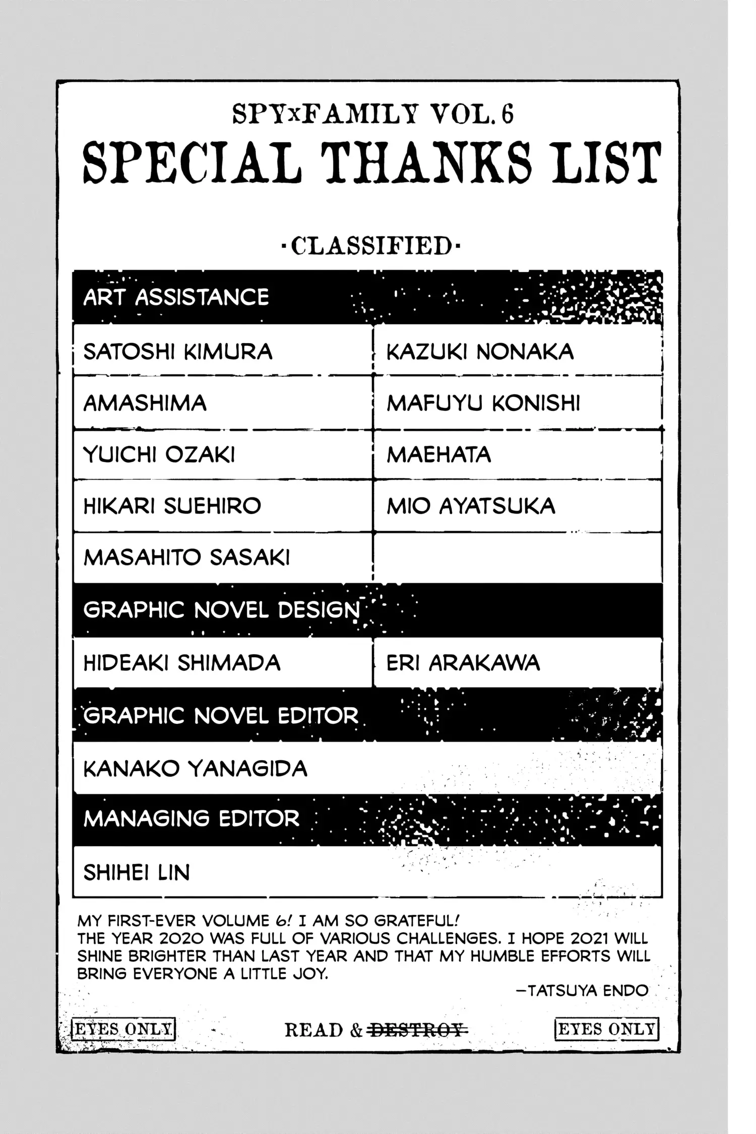 Read Spy x Family En Manga Online