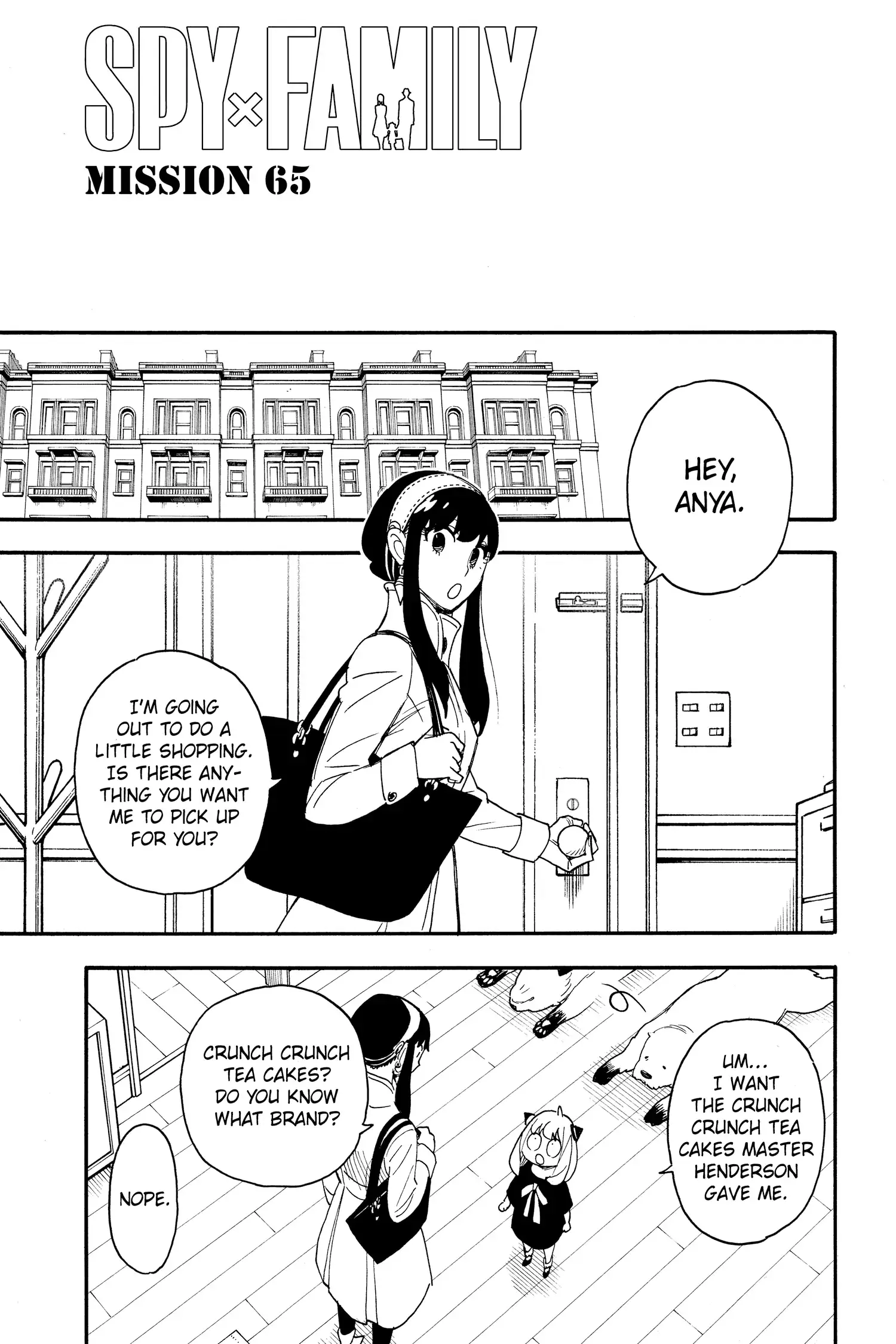 Read Spy x Family En Manga Online