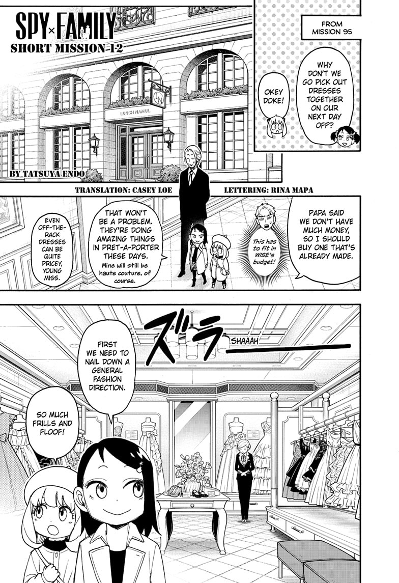 Read Spy x Family En Manga Online