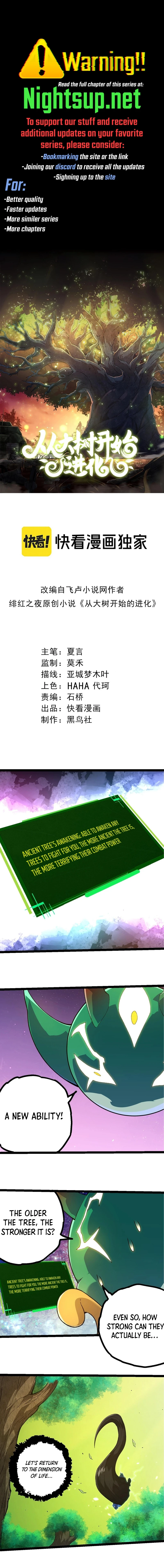 Read Starting Over as a Tree En Manga Online