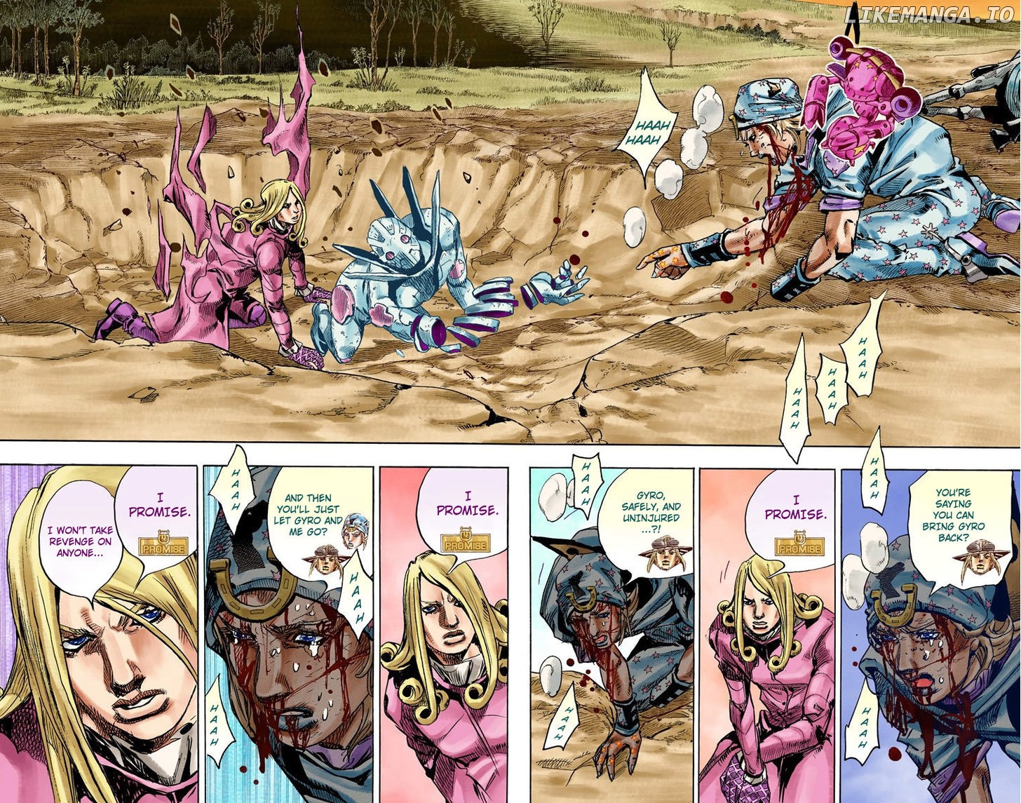 Read Steel Ball Run En Manga Online