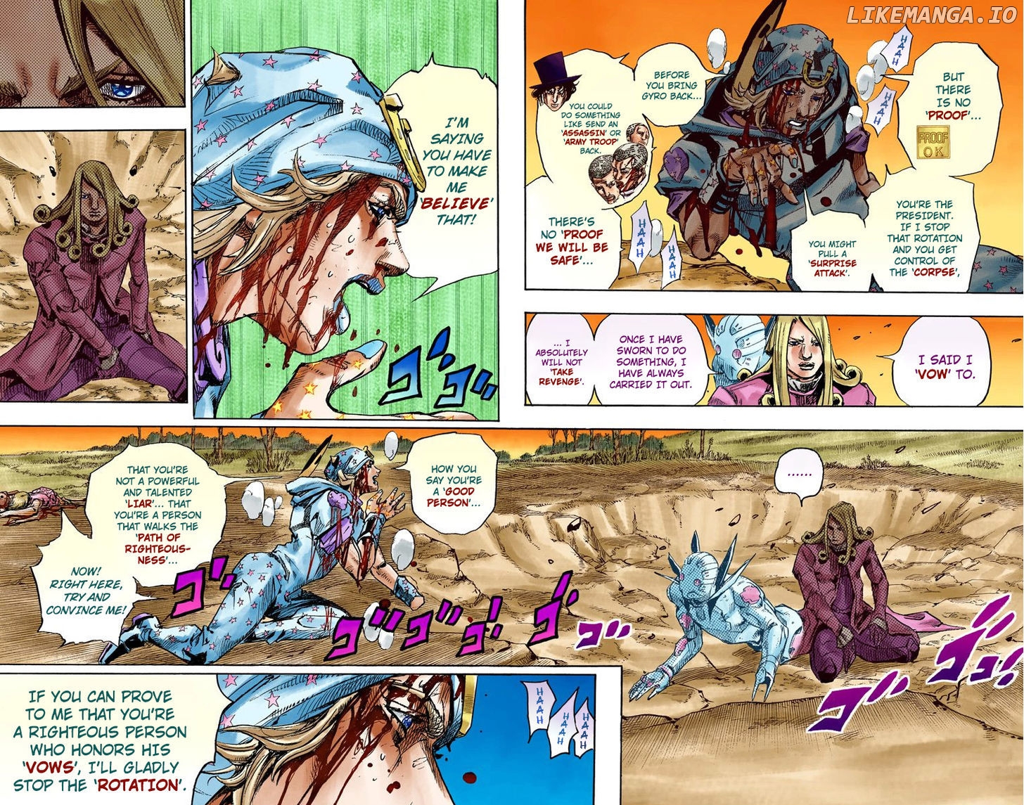 Read Steel Ball Run En Manga Online