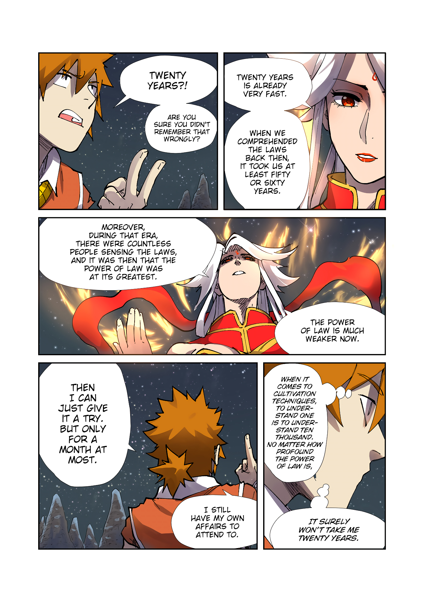 Read Tales of Demons and Gods En Manga Online