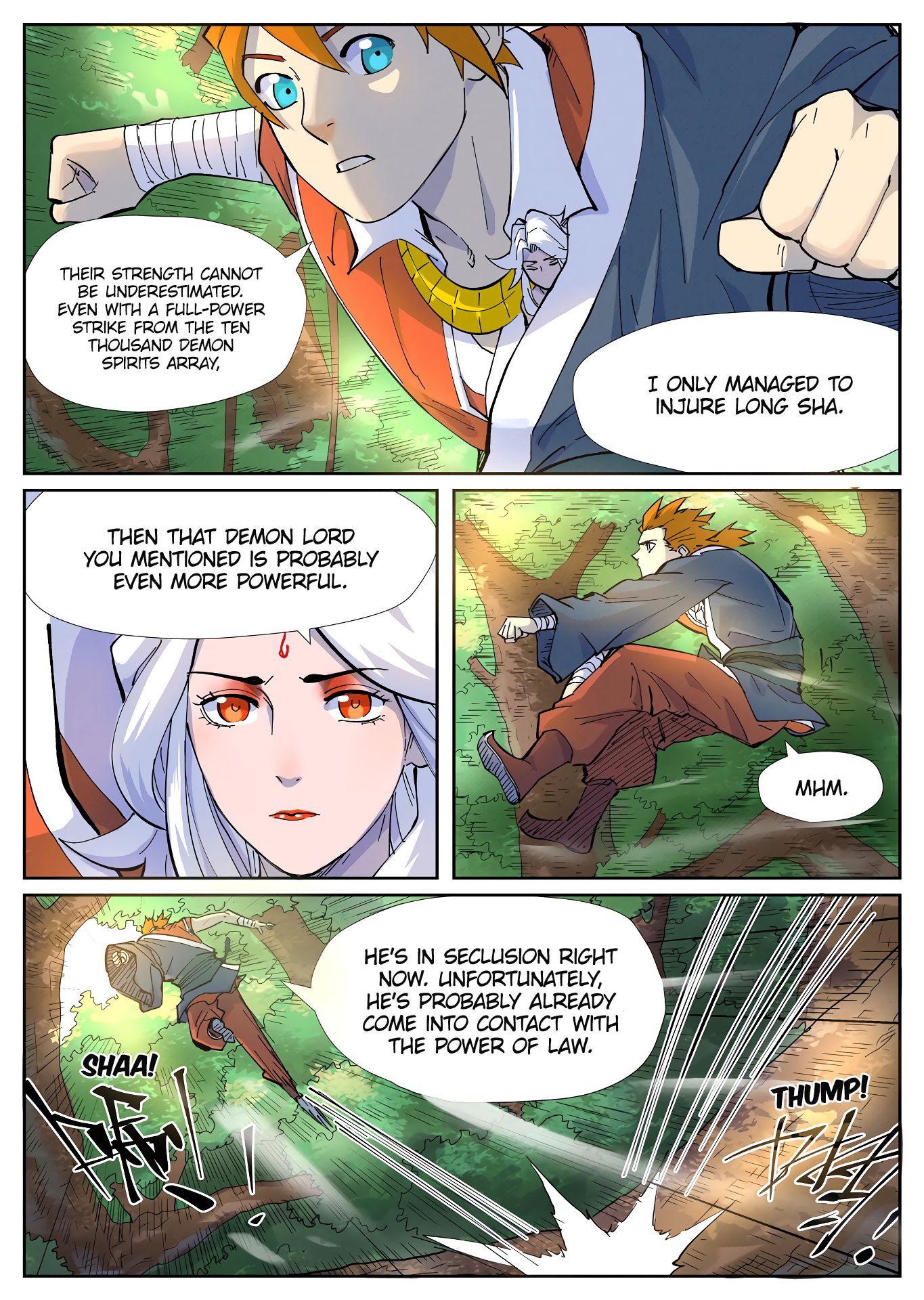 Read Tales of Demons and Gods En Manga Online