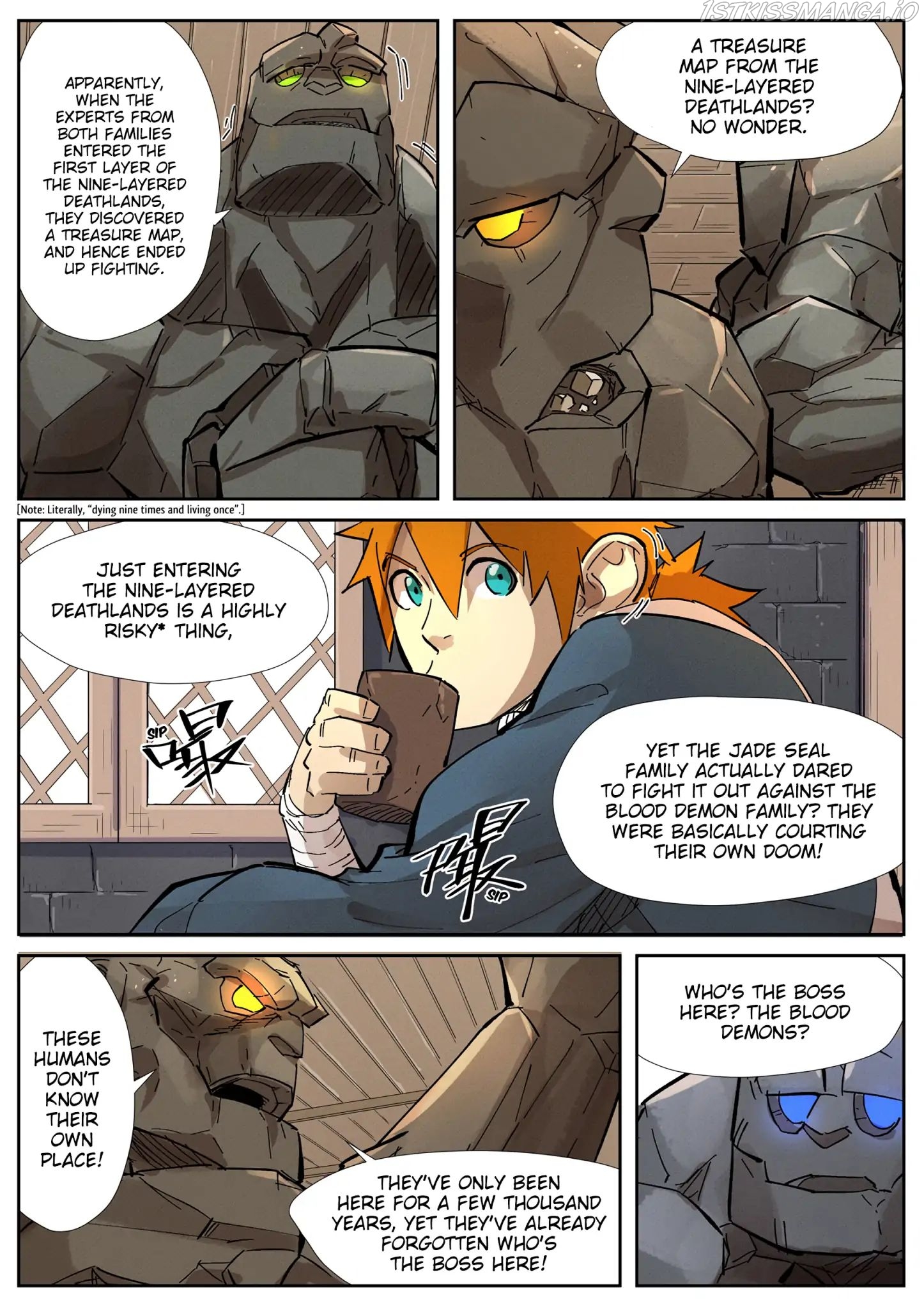 Read Tales of Demons and Gods En Manga Online